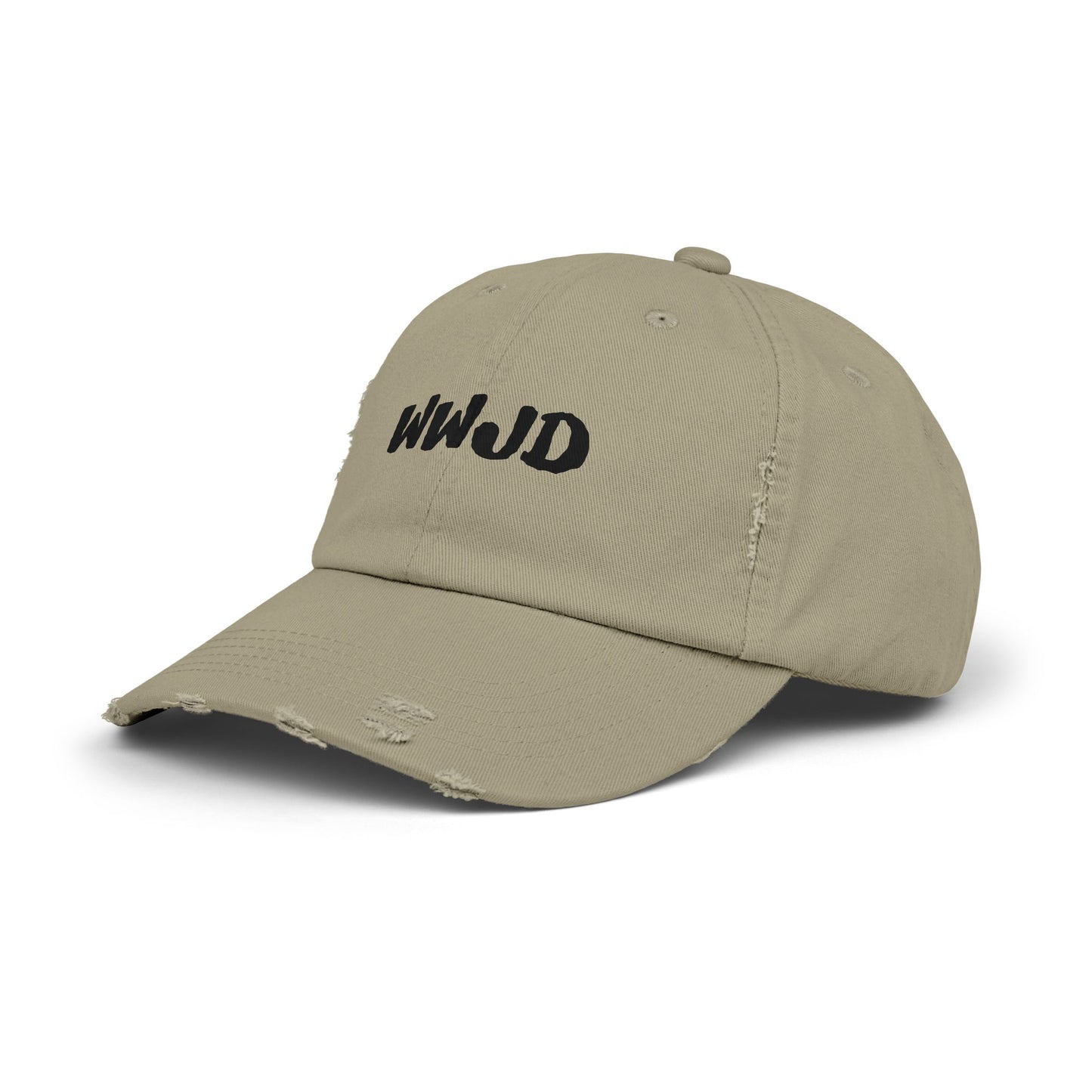 Gorra unisex desgastada WWJD