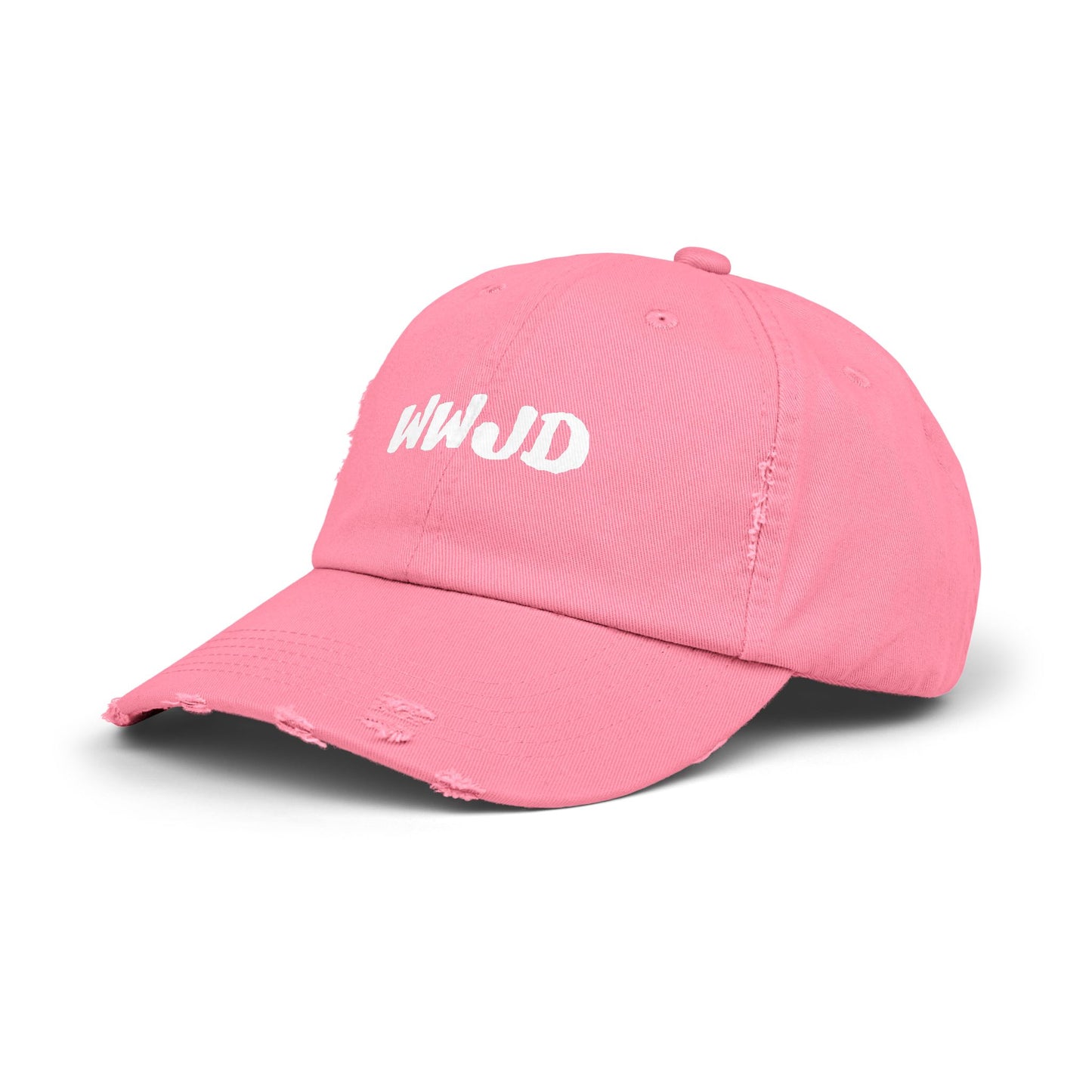 Gorra unisex desgastada WWJD